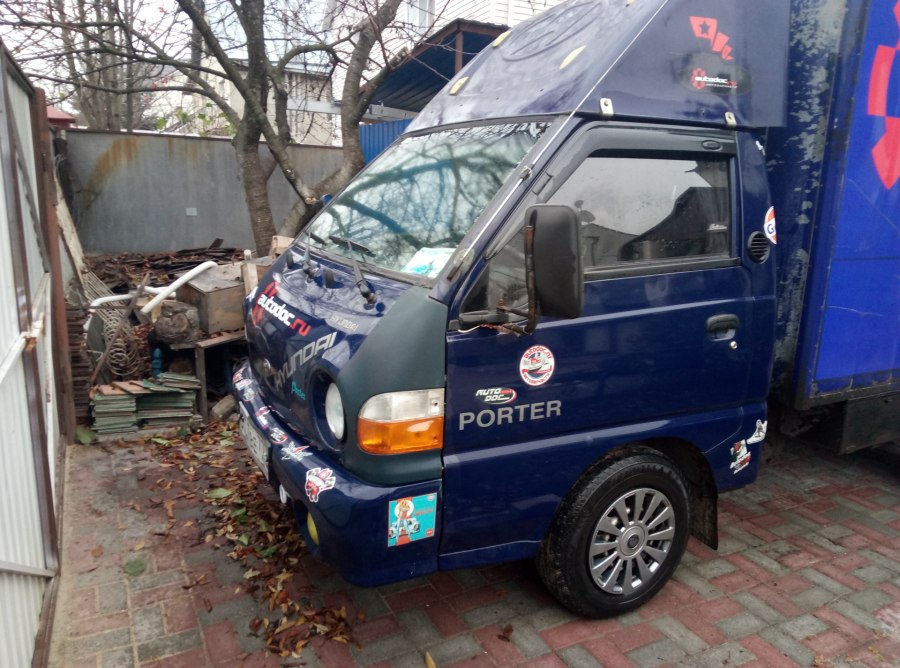 Hyundai Porter 1 тюнинг