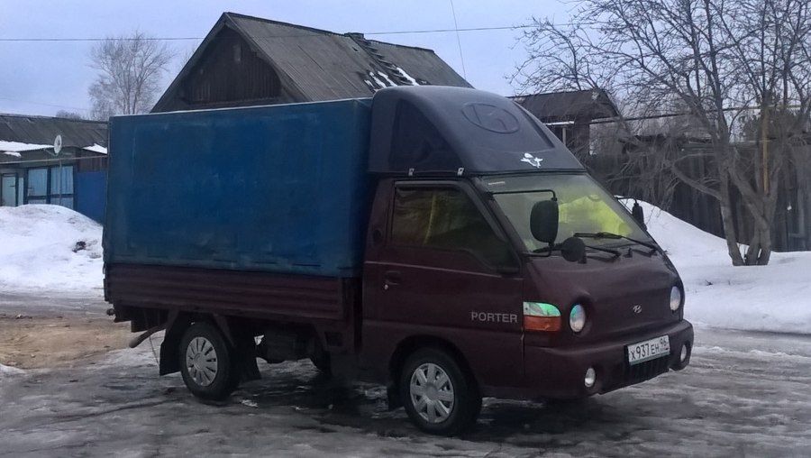 Hyundai Porter 1 тюнинг