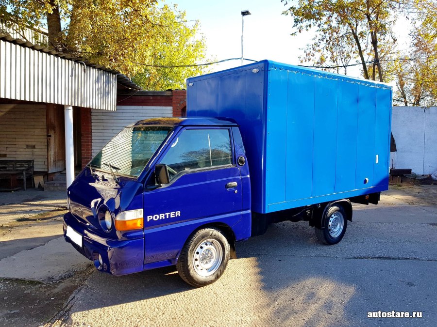 Hyundai Porter кабина синяя