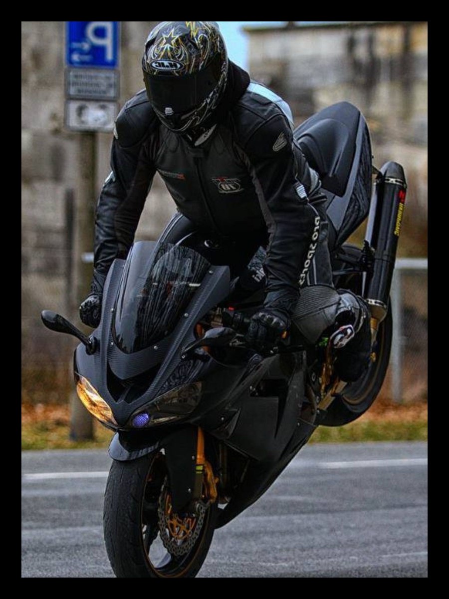 Лицо пилота zx6r