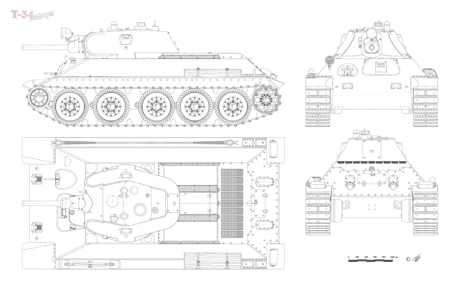 Корпус танка т-34