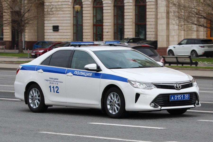 Toyota Camry полиция