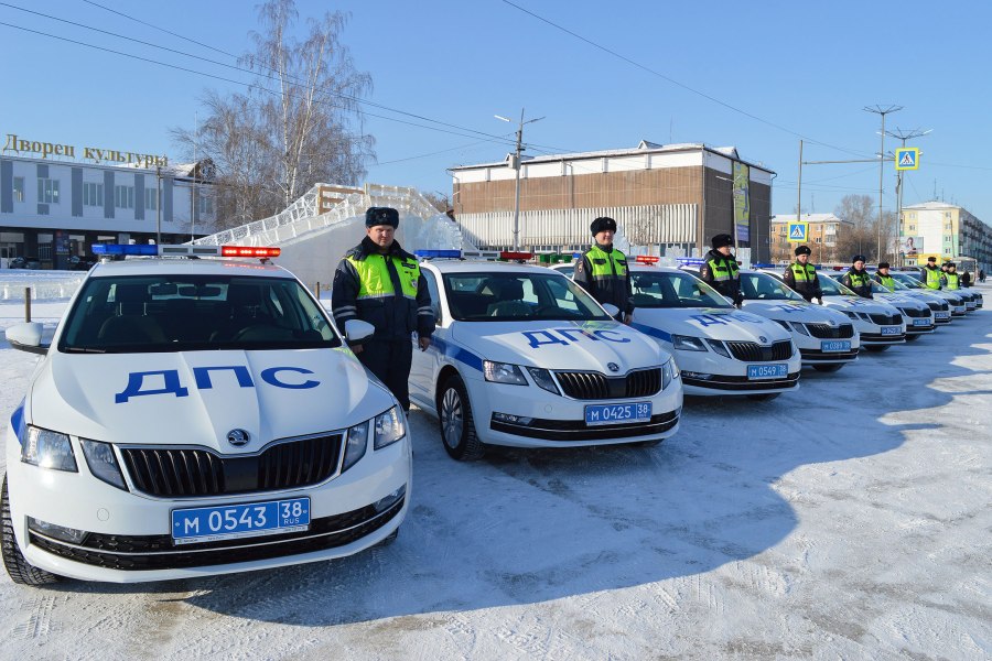 Автопарк ГИБДД Владивосток
