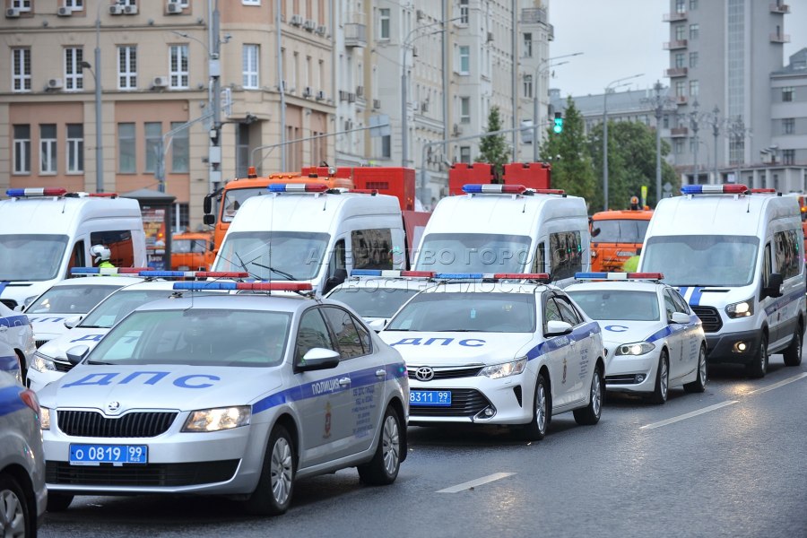Машины ГИБДД Москвы
