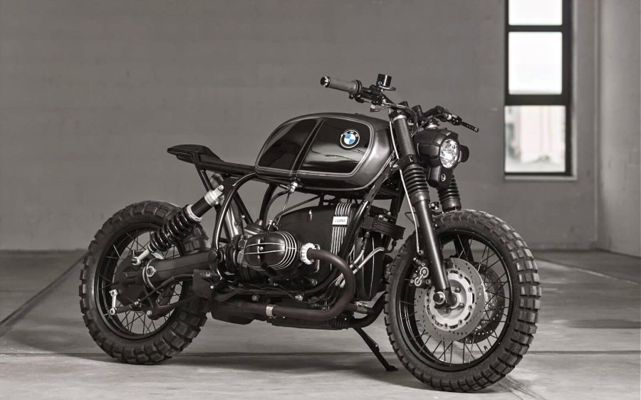 Мотоцикл BMW r80 скремблер