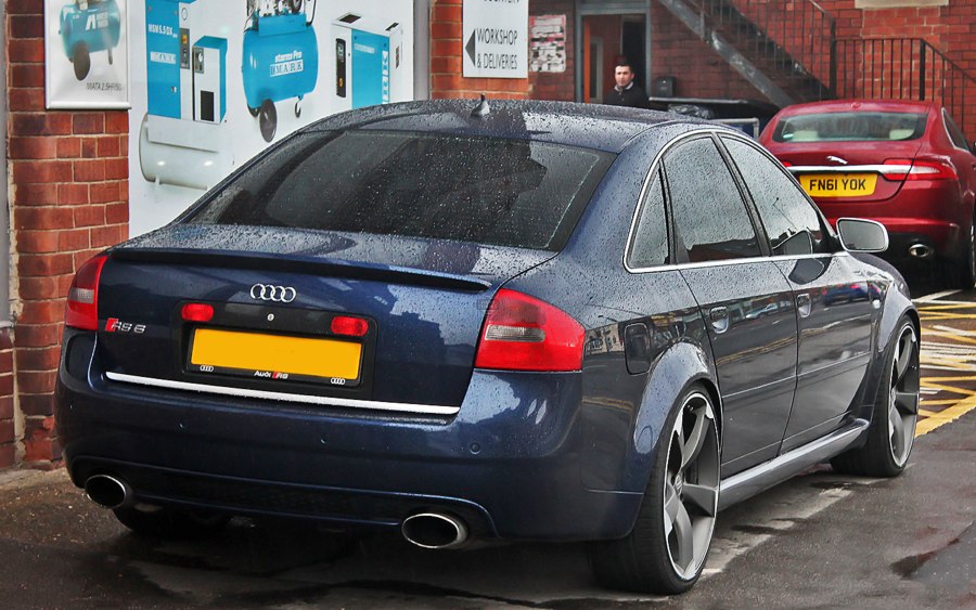 Audi a6 c5 черная