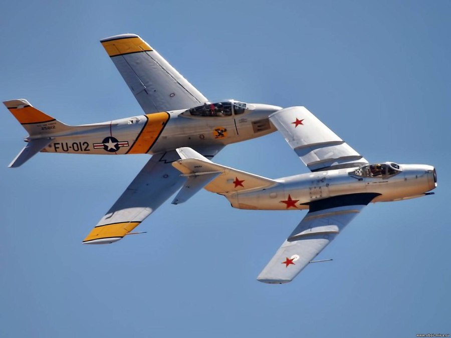 Mig-15 f-86