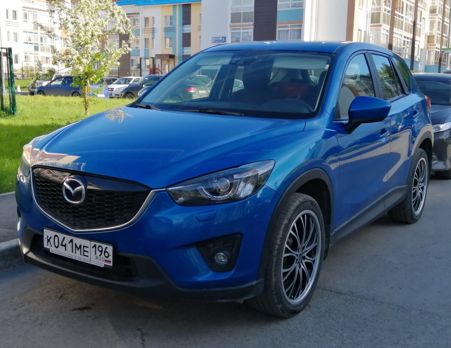 Mazda CX 5 2016 синий