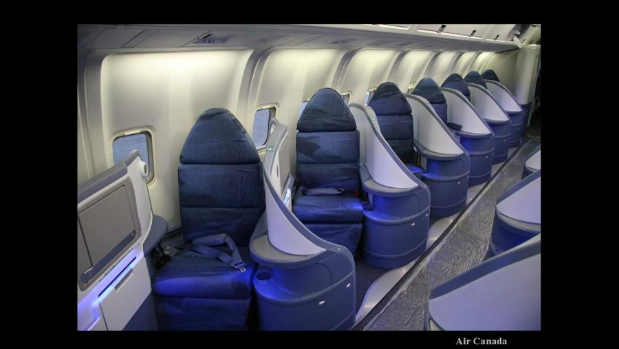 Boeing 737-800 салон эконом