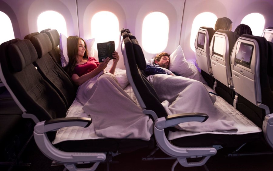 Боинг 787 кресла эконом