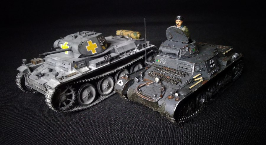 Немецкий легкий танк PZ II PZ Kpfw II 1935-1943 гг