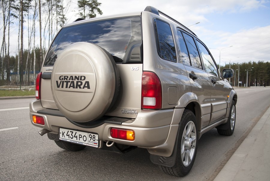 Suzuki Grand Vitara 2003 сзади