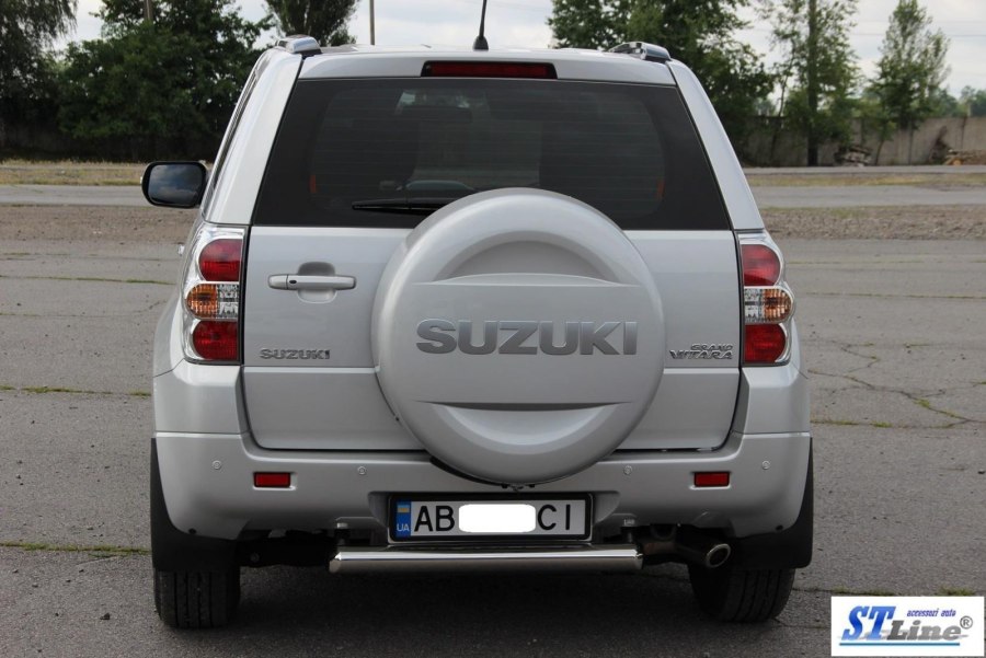 Suzuki Grand Vitara, 05-, защита заднего бампера