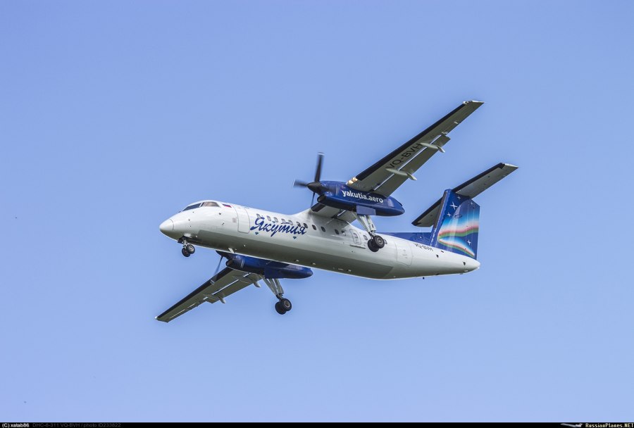 Самолет de Havilland DHC-8