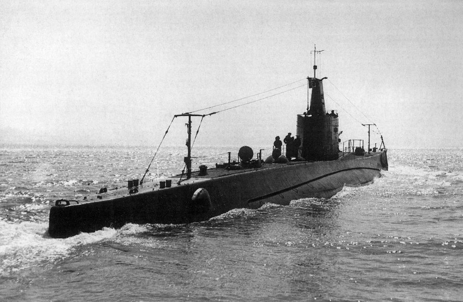 Подводная лодка 1 мировой войны