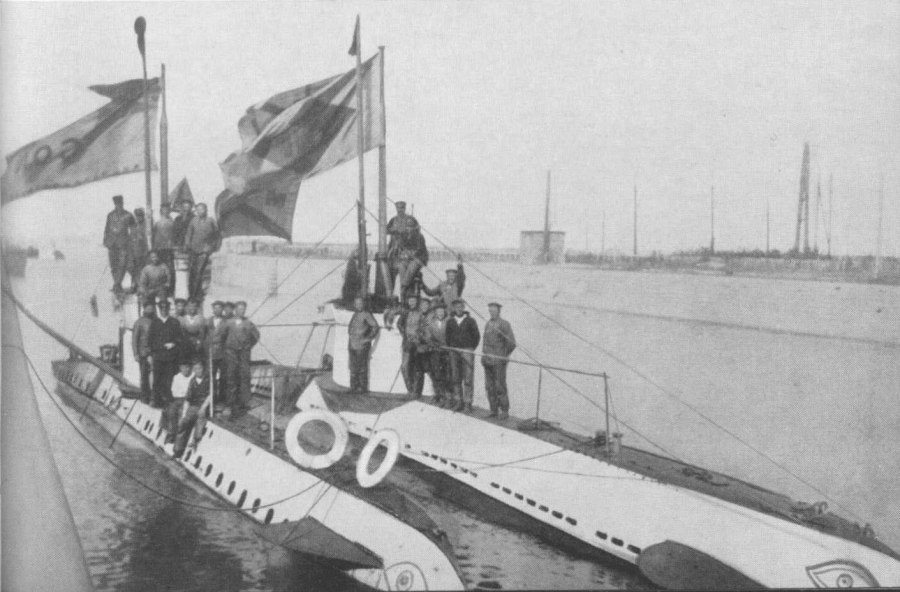 Подводные лодки первой мировой войны 1914 1918