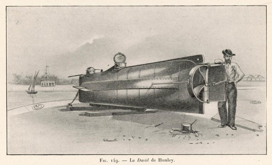Подводная лодка Ханли 1864