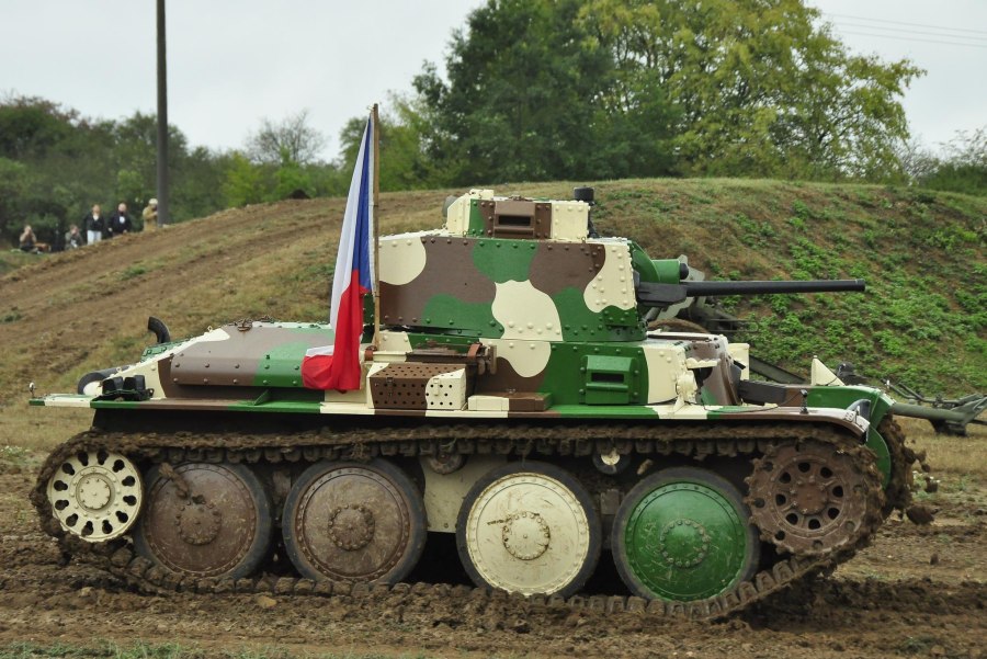 Чешский танк т-38