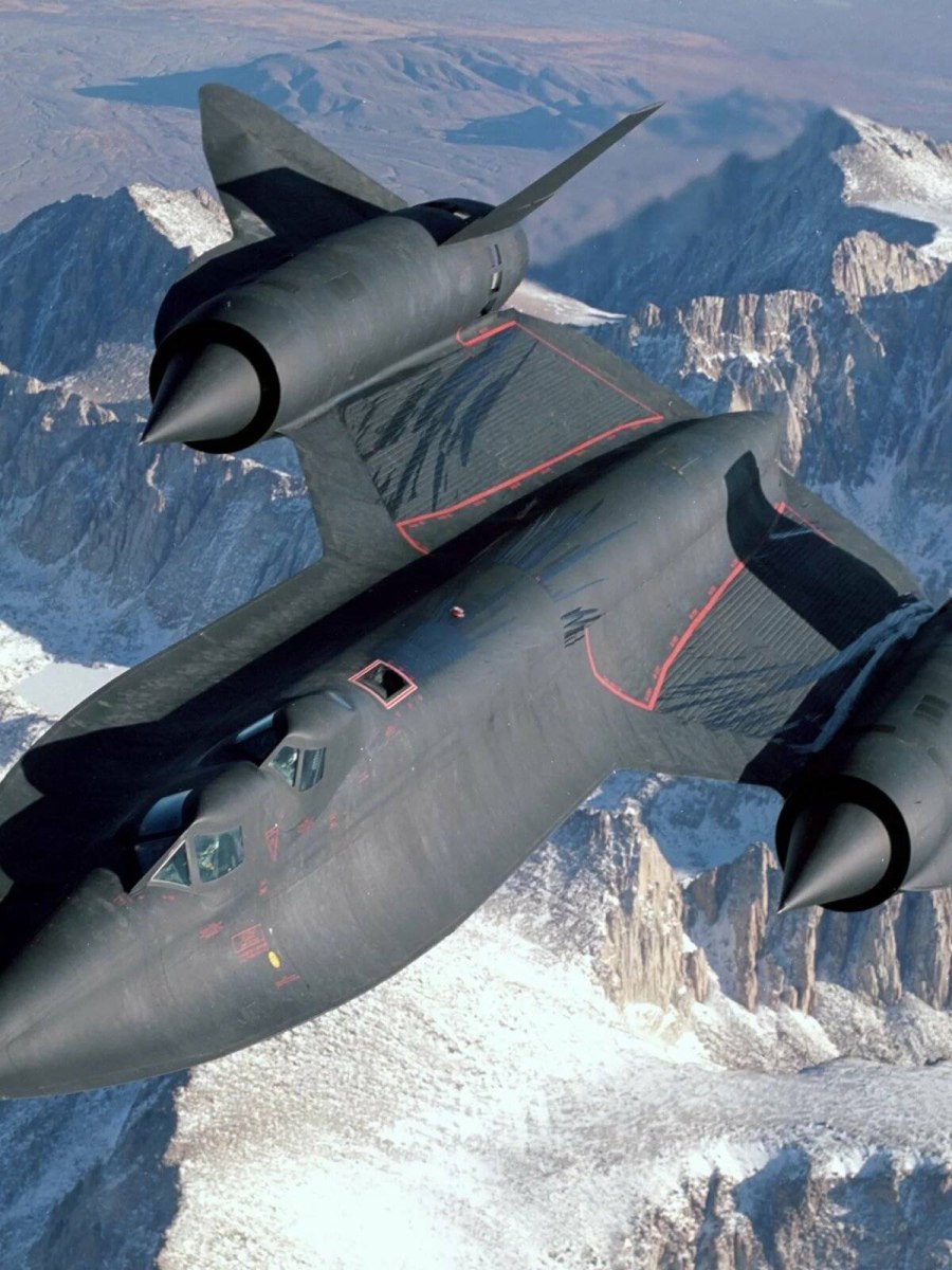 SR-71 черный Дрозд