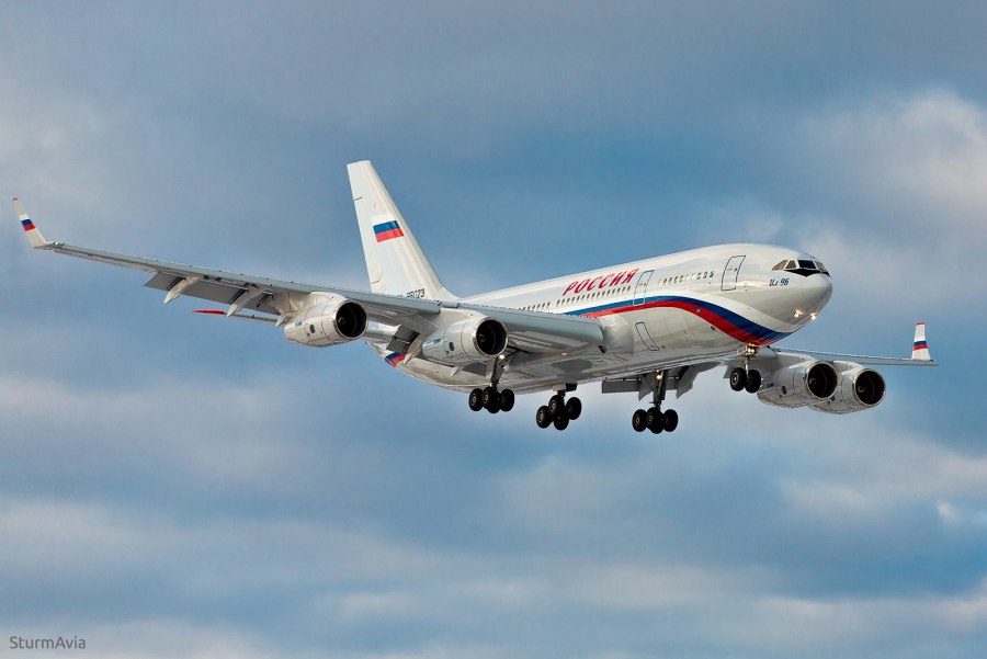 Президентский самолёт ил-96-300пу