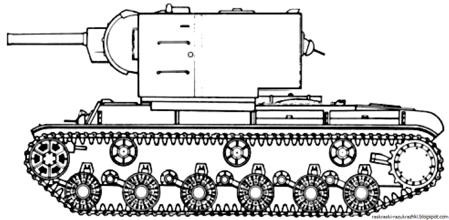 Танк кв-1 чертежи