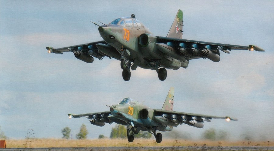 Бронированный Штурмовик Су-25 «Грач»