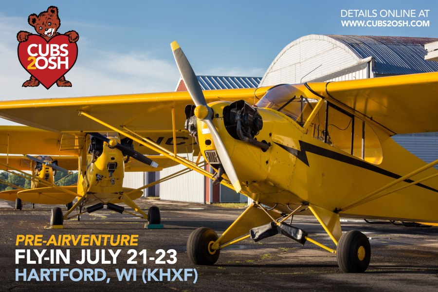 Piper Cub самолет