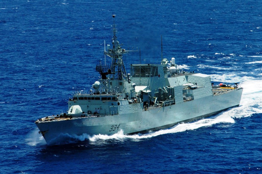 Канадский Фрегат HMCS "Waskesiu"