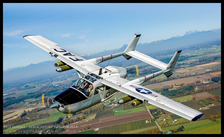 Cessna o-2a Skymaster 418
