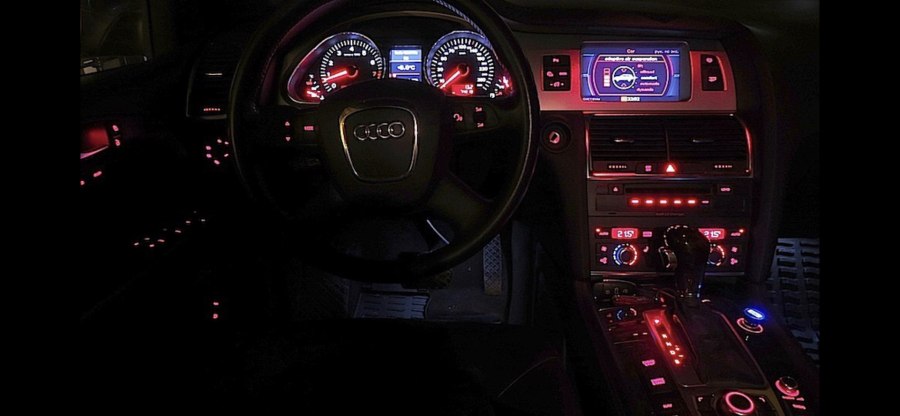 Audi q5 ночной салон