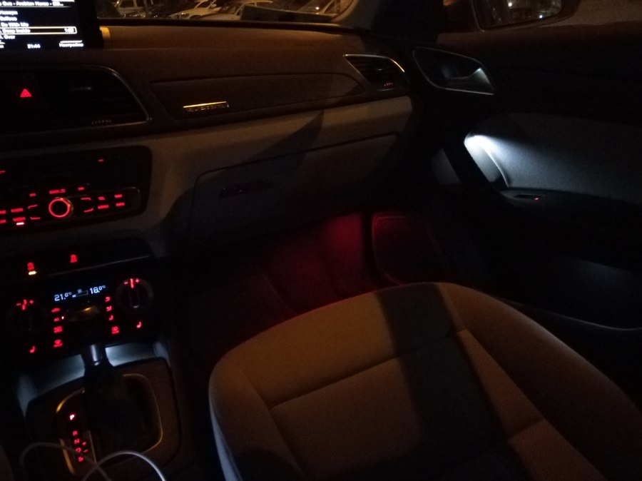 Подсветка салона Audi q3