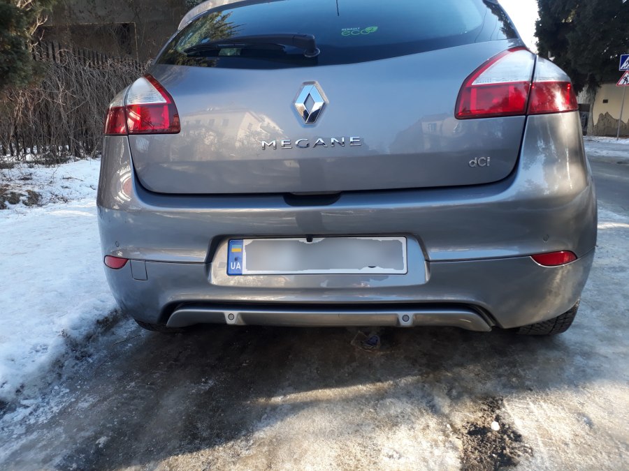 Рено Меган 3 тонированные фары