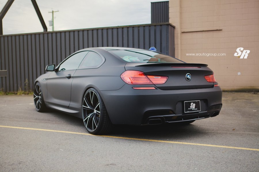 BMW 650i купе черная