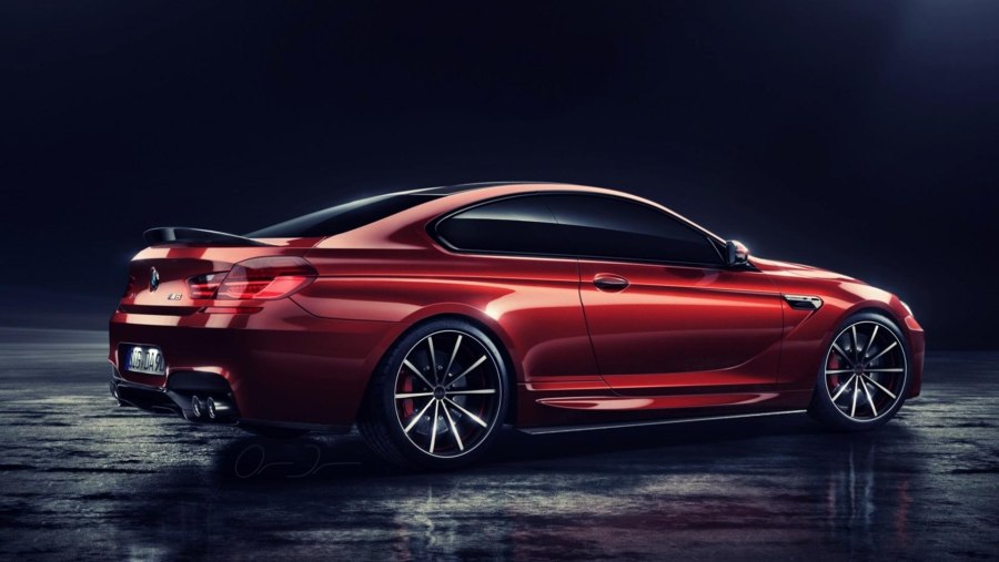 BMW m6 2022 Red