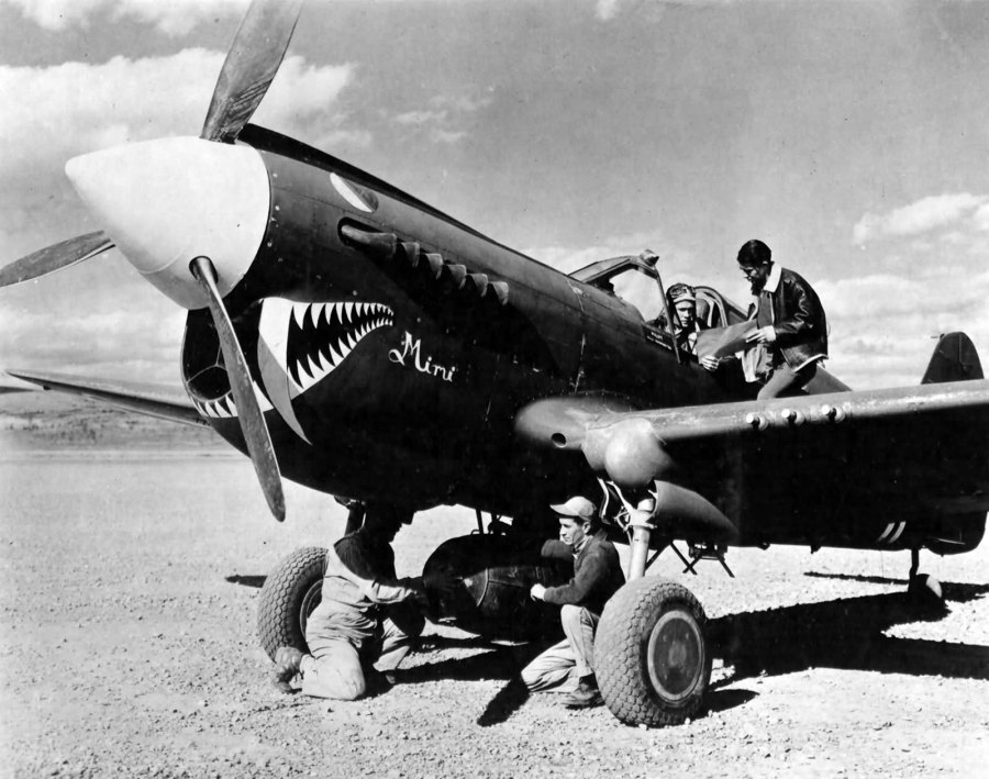 Curtiss p-42 истребитель