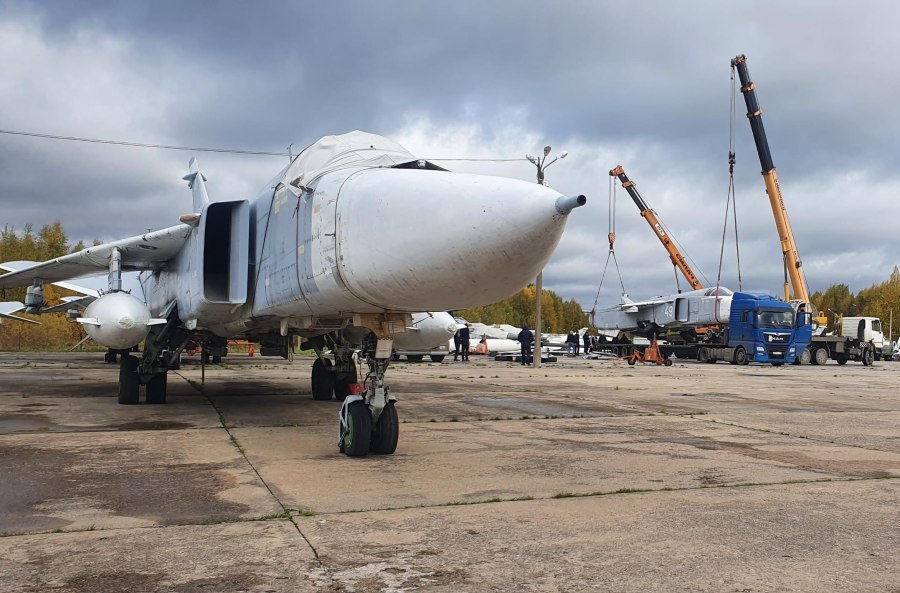 Монино музей ВВС Су-27 (т-10)