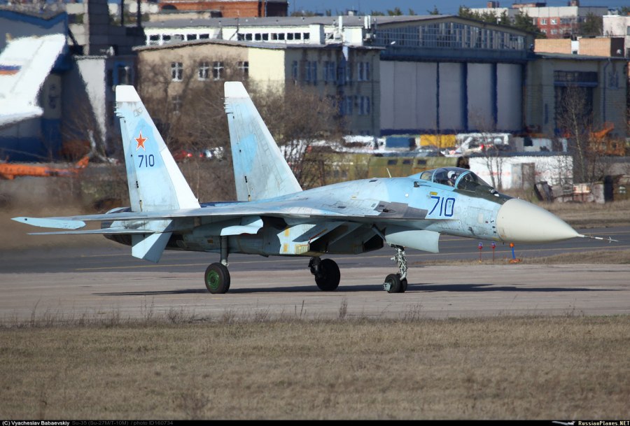 Су-27 с УВТ