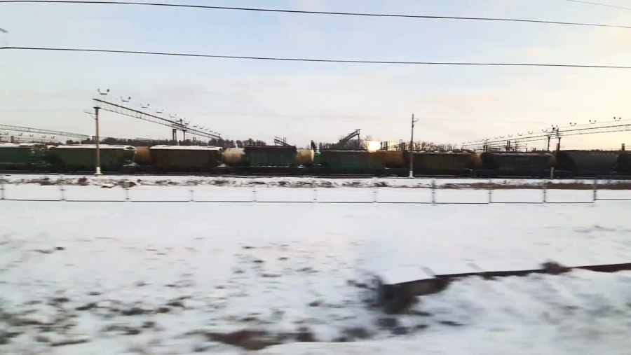 Окно поезда