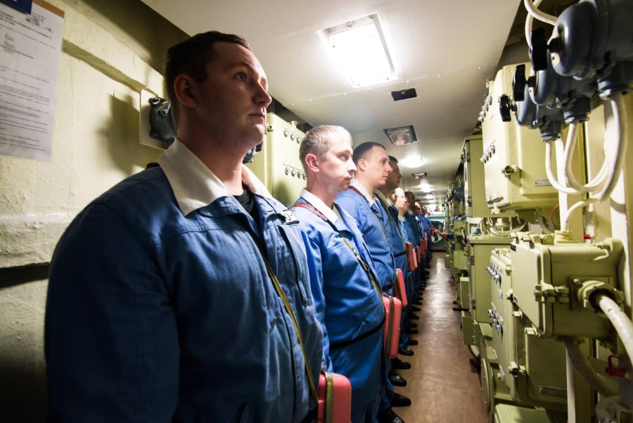 Внутри подводной лодки u-4712