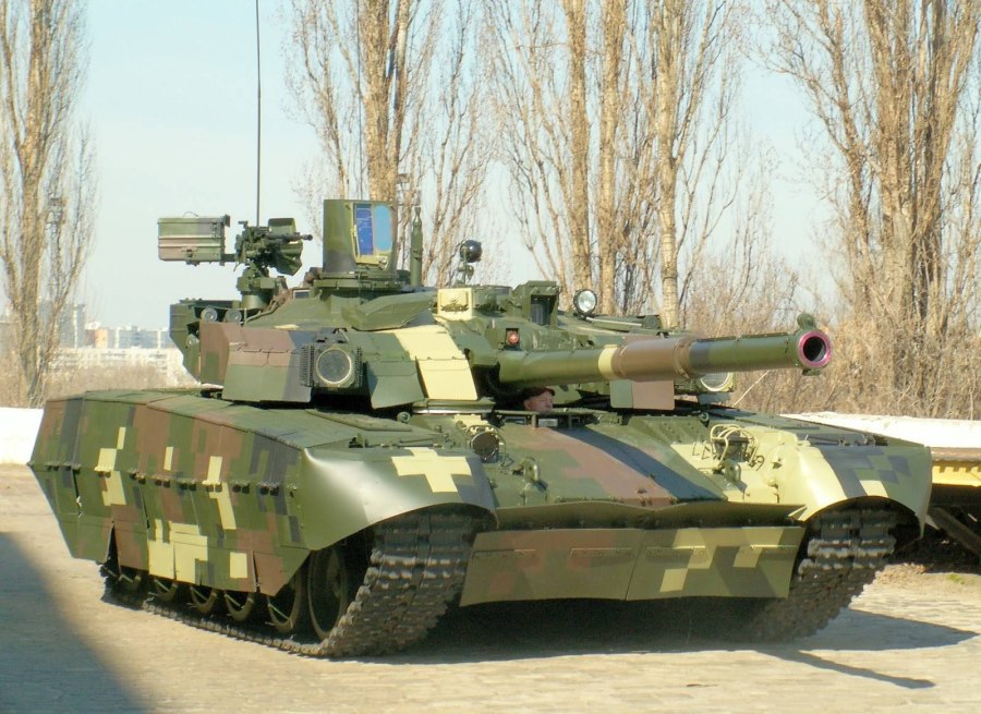 Украинский танк т 84 Оплот