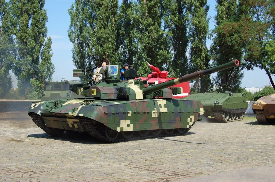 Украинский т-64бм "Булат"