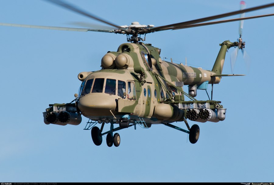 Вертолет ми-8мтв-1