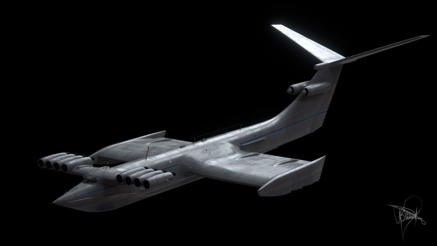 Экраноплан «шторм-600»