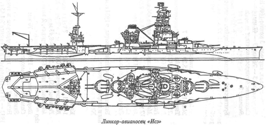 Японский линкор Хьюга