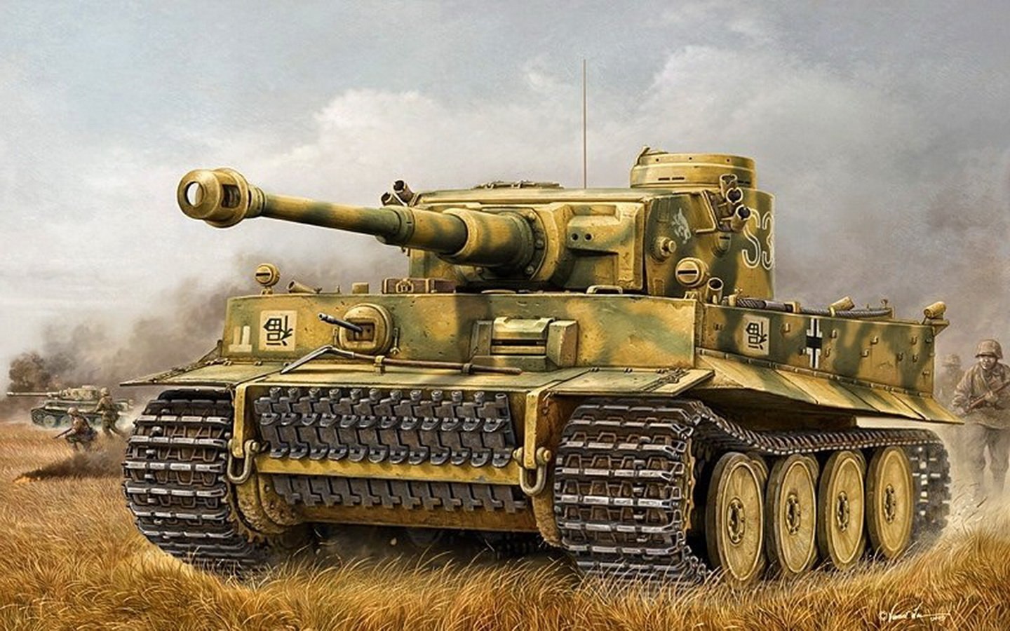 Танк тигр s33