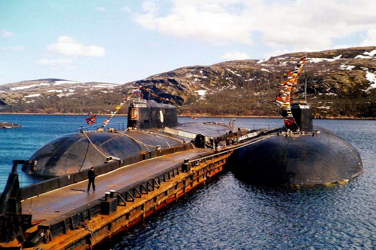 Мурманск база подводных лодок Гаджиево