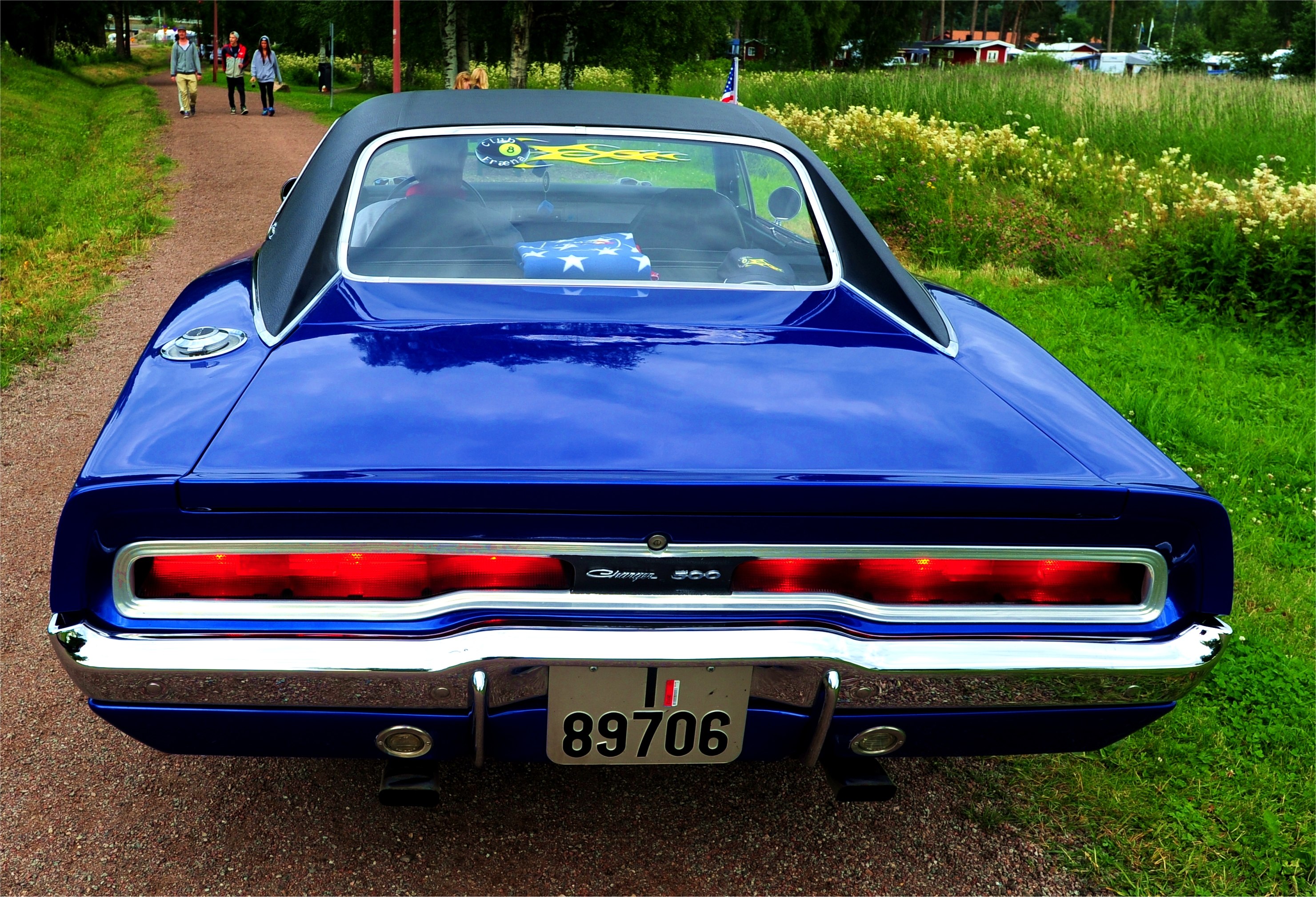 Dodge Charger 1970 back