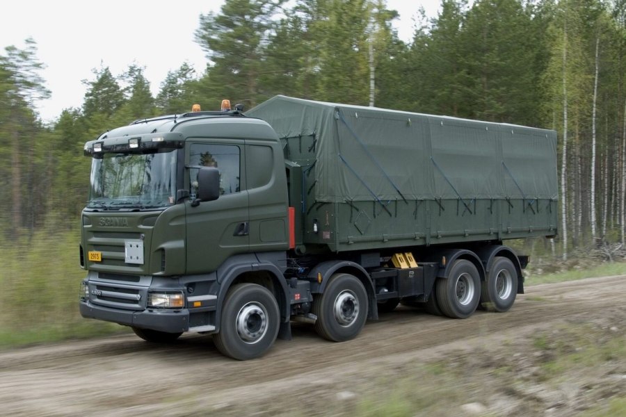 Самосвал Скания p440 8*4