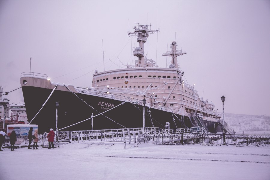 Атомный ледокол Ленин 1959