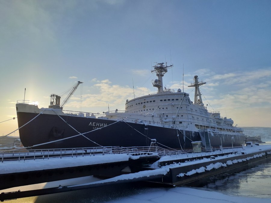 Атомный ледокол Ленин Мурманск